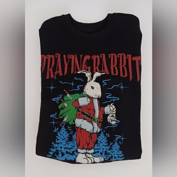 Praying Rabbit - Christmas Sweater - Picture 3 of 4